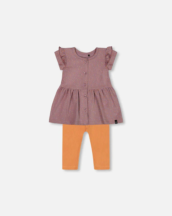 Jersey Dress & Leggings