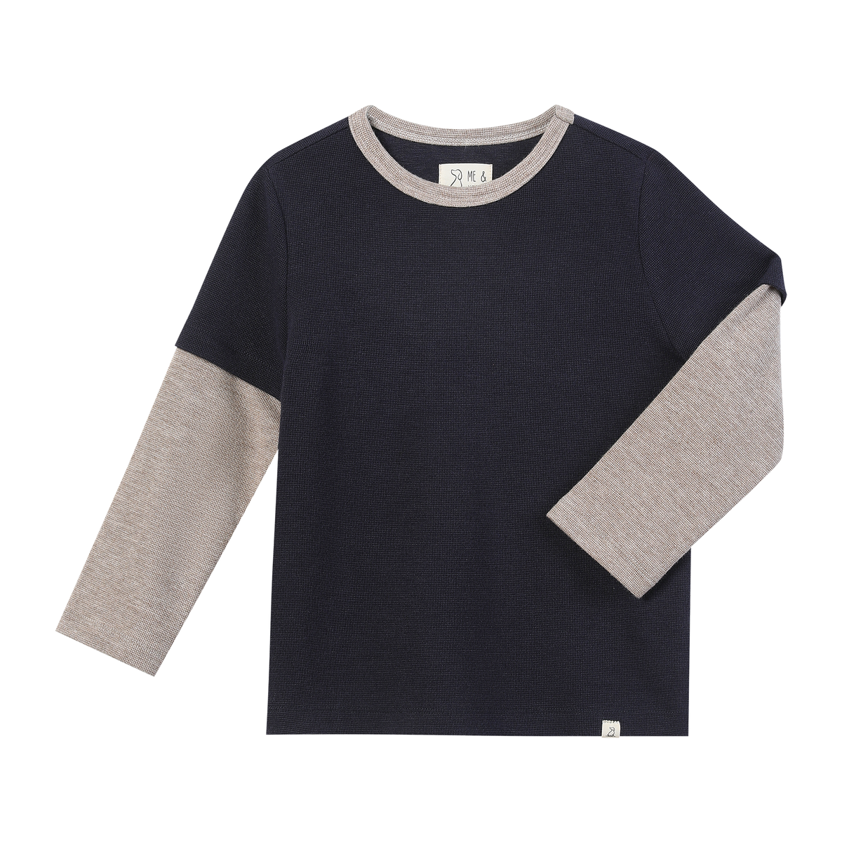 CAMERON Mock Sleeve Tee