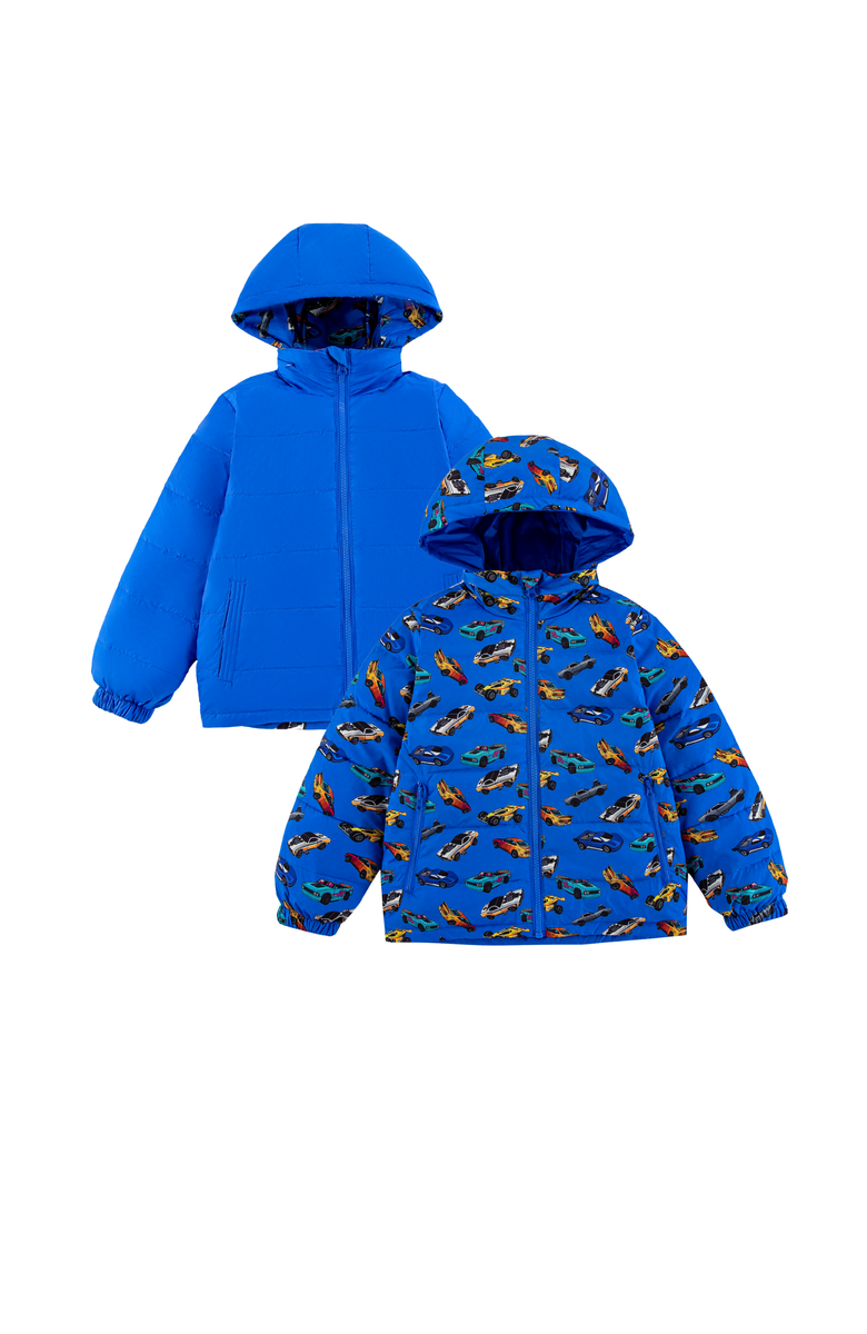 Reversible Hooded Puff Jacket