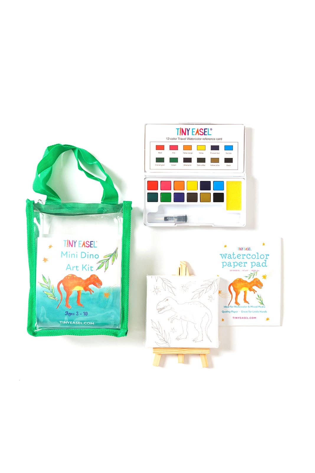 Tiny Easel - Mini Art Kits: Mini Lizard Art Kit