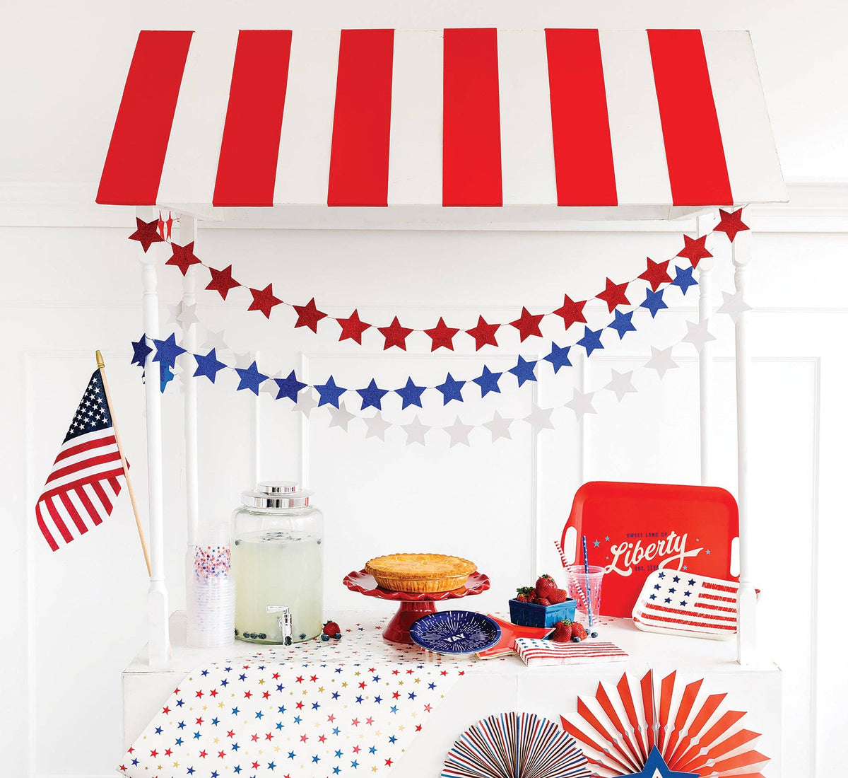 My Mind’s Eye - SSP803 - Stars and Stripes Star Mini Banner