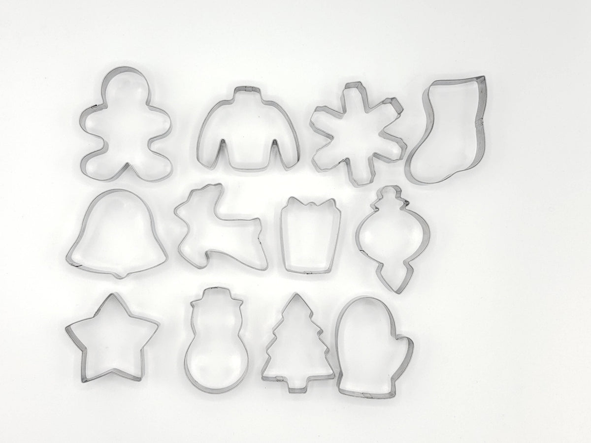 Winter Wonderland Cookie Cutters – Set of 12