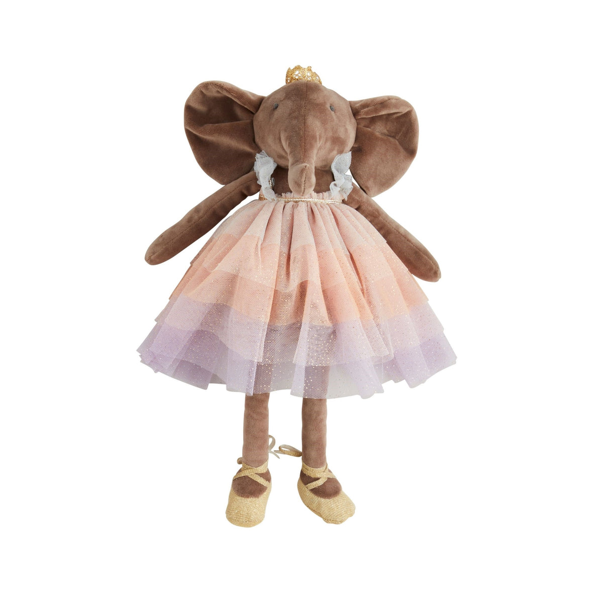 Elephant Velvet Princess Plush