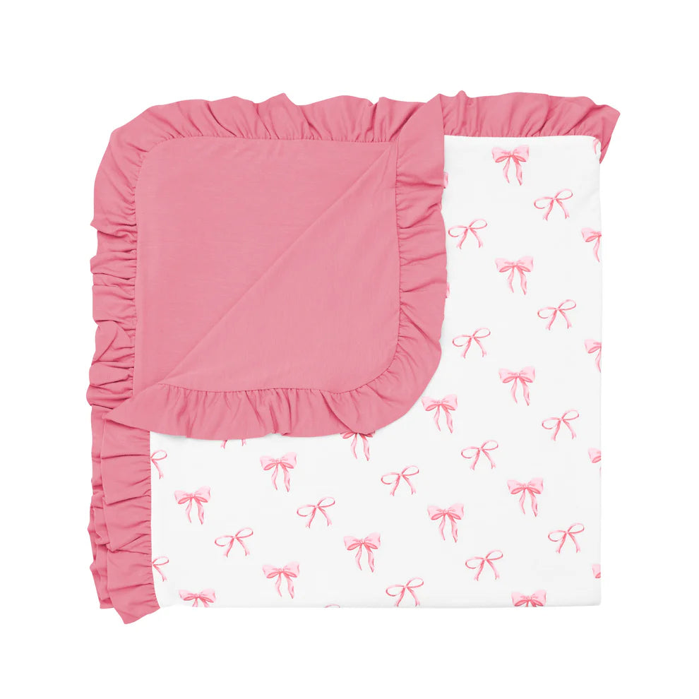 Ruffle Baby Blanket