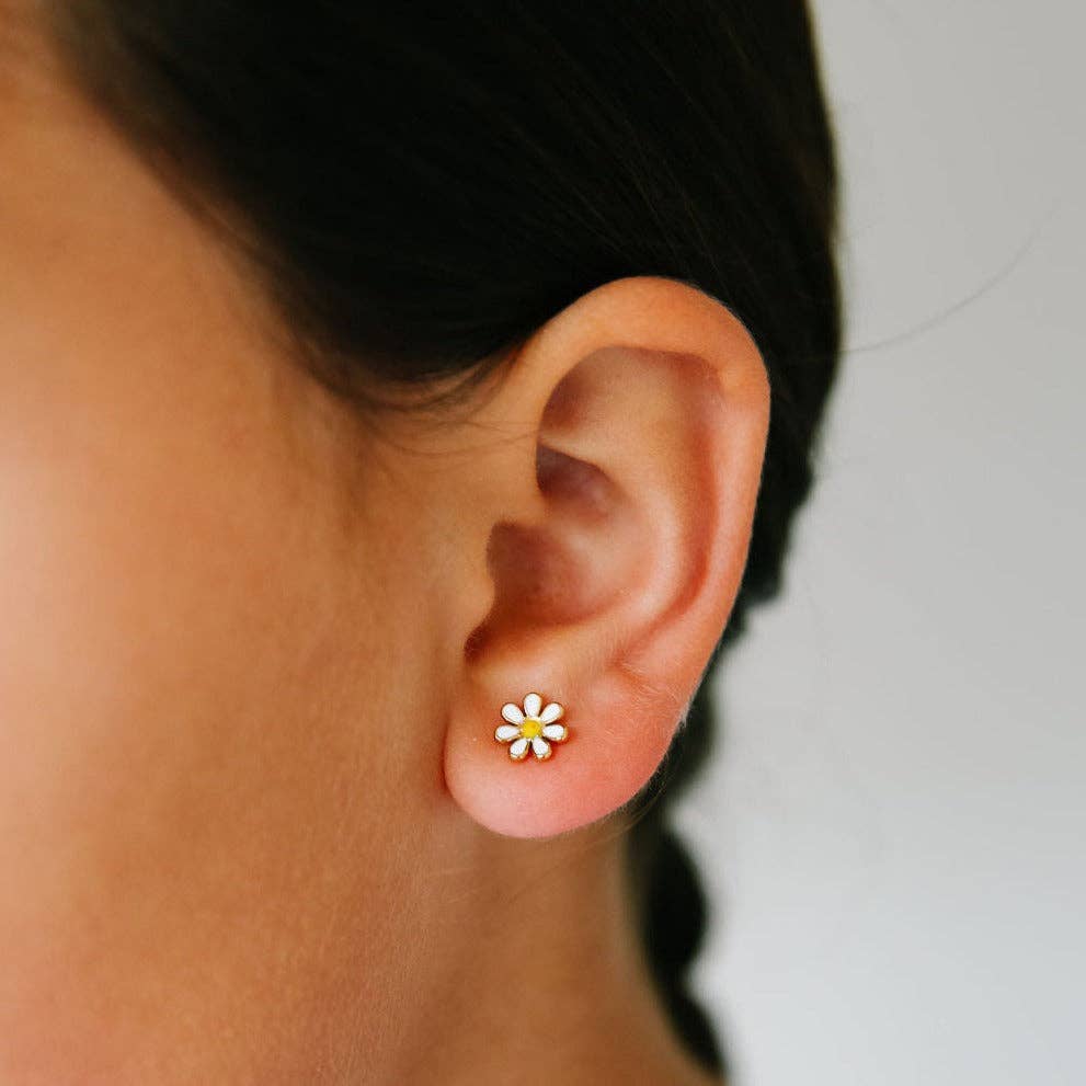 Daisy Hypoallergenic Studs