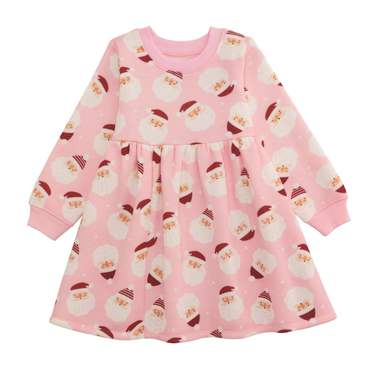 Printed Santa Dress
