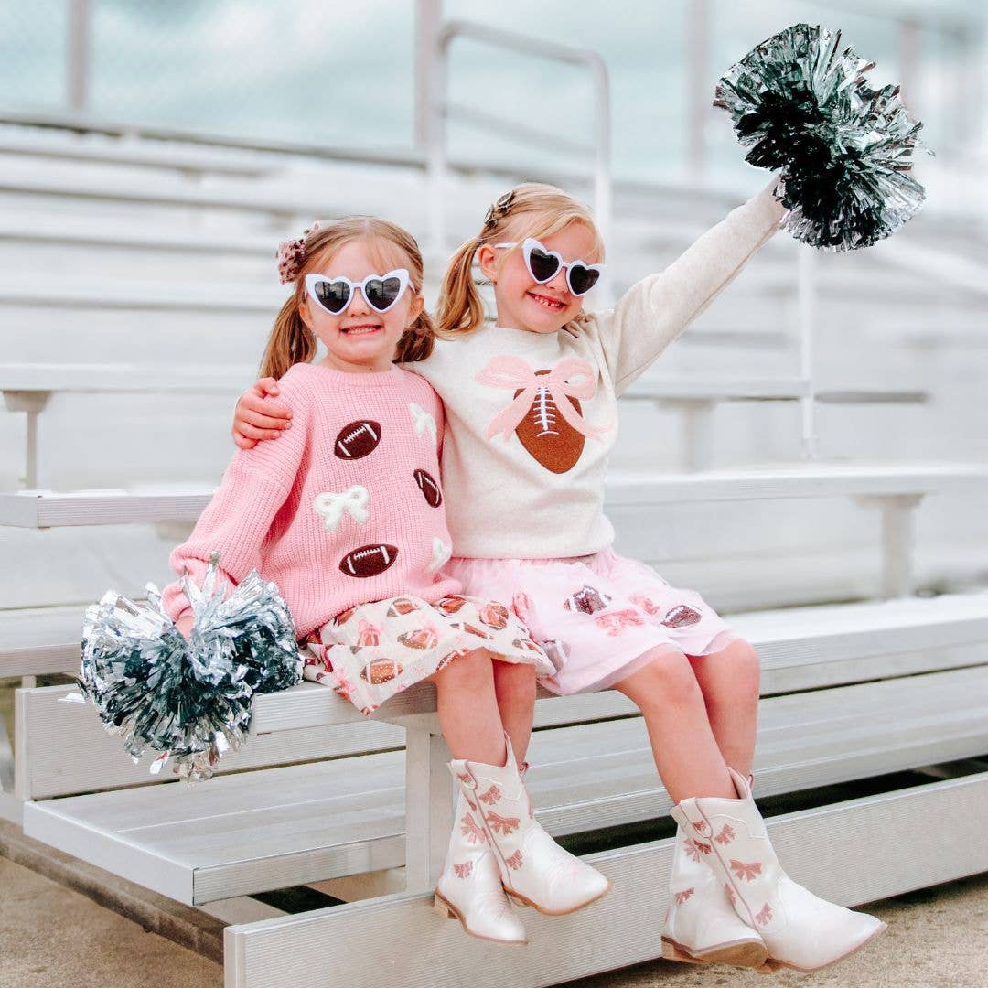 Coquette Football Sequin Tutu