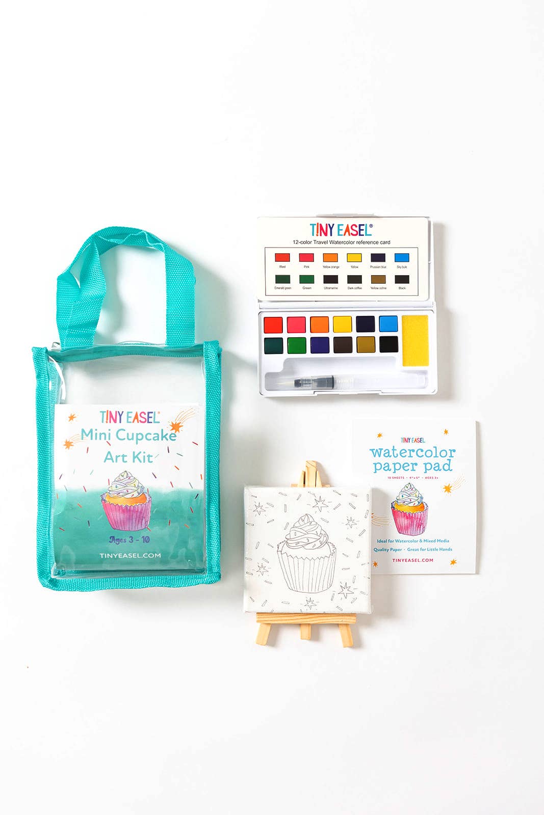 Tiny Easel - Mini Art Kits: Mini Lizard Art Kit