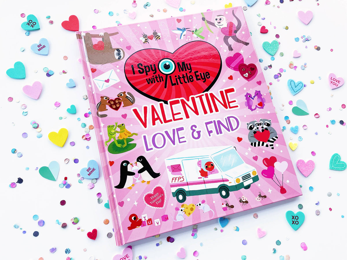 Valentine Love &amp; Find: I Spy With My Little Eye Book