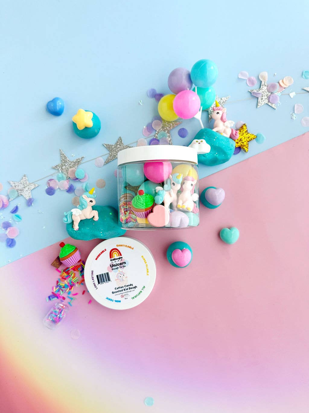 Unicorn Party Dough-To