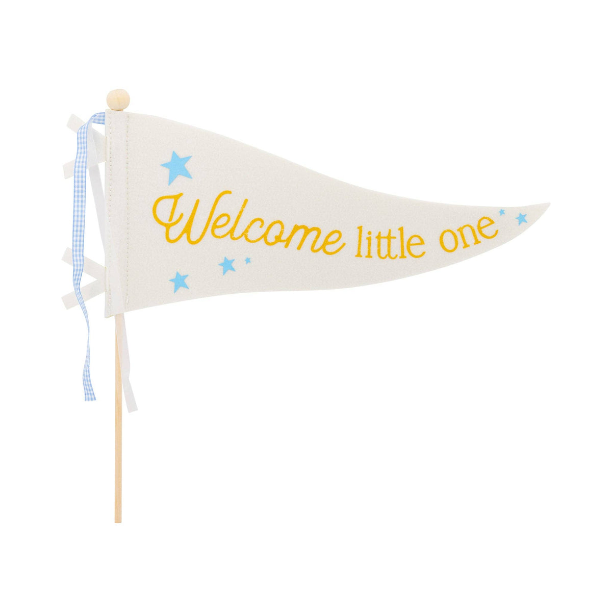 My Mind’s Eye - BAB1116 - Welcome Little One Blue Pennant