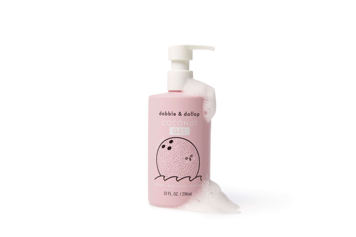 Dabble &amp; Dollop - Tear-Free Coconut Shampoo &amp; Body Wash