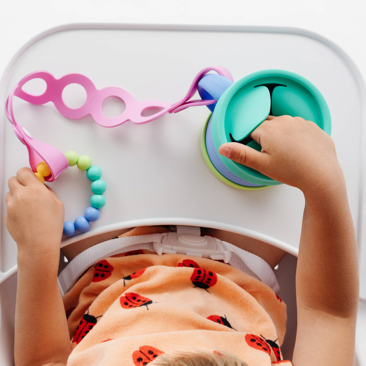 Rainbow Ring Teether: Pastel