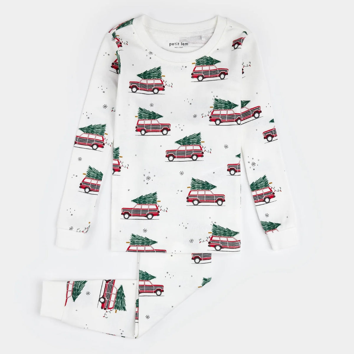 Festive Cars Pajama Set