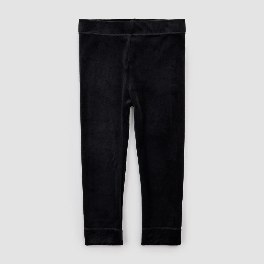Black Velour Leggings