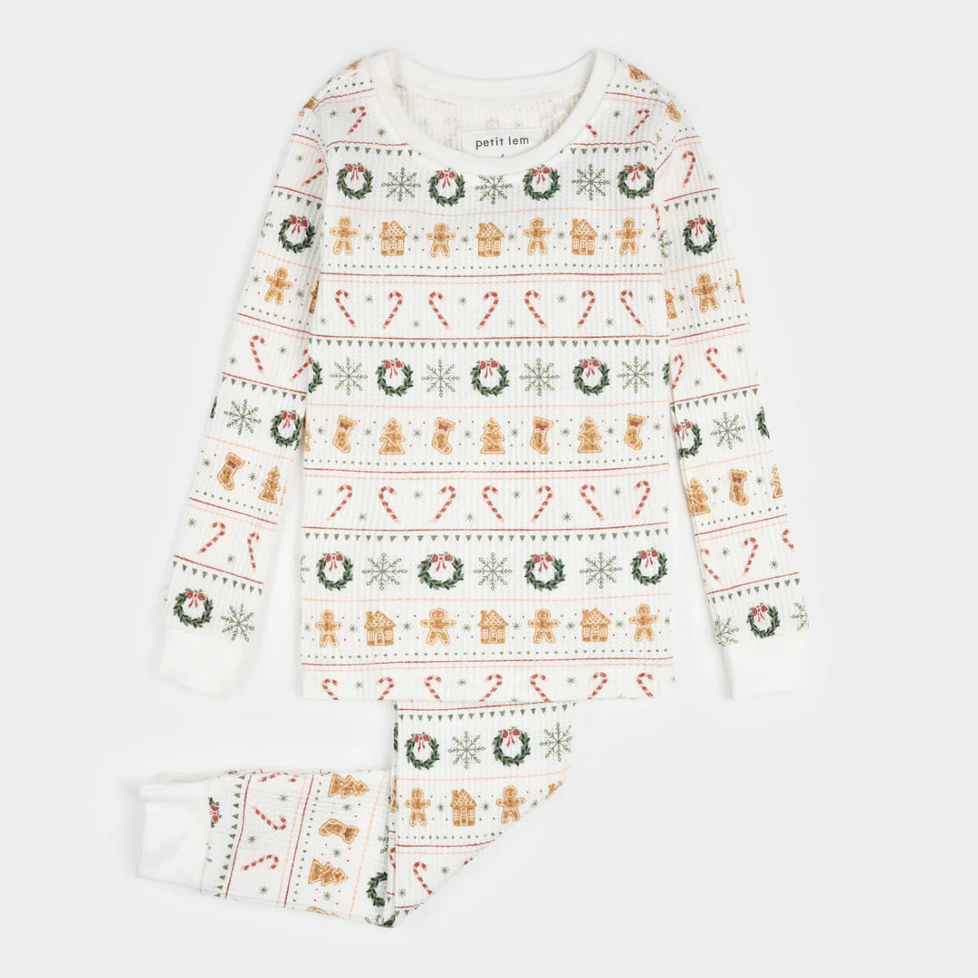 Holiday Treats Thermal Pajamas
