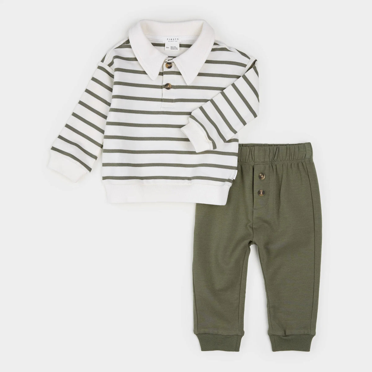 Collared Outfit Set