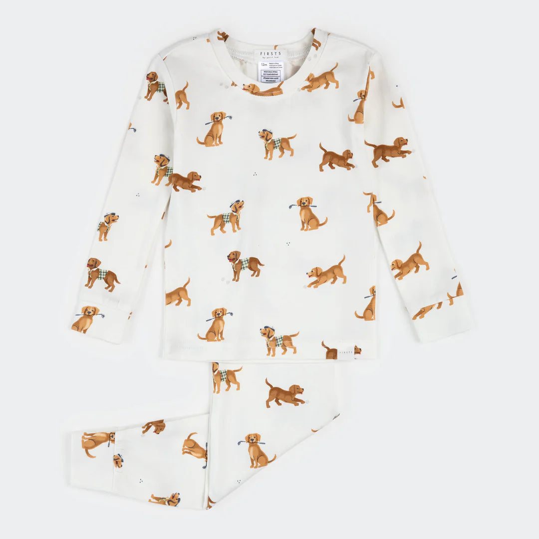 Golf Pups Pajama Set