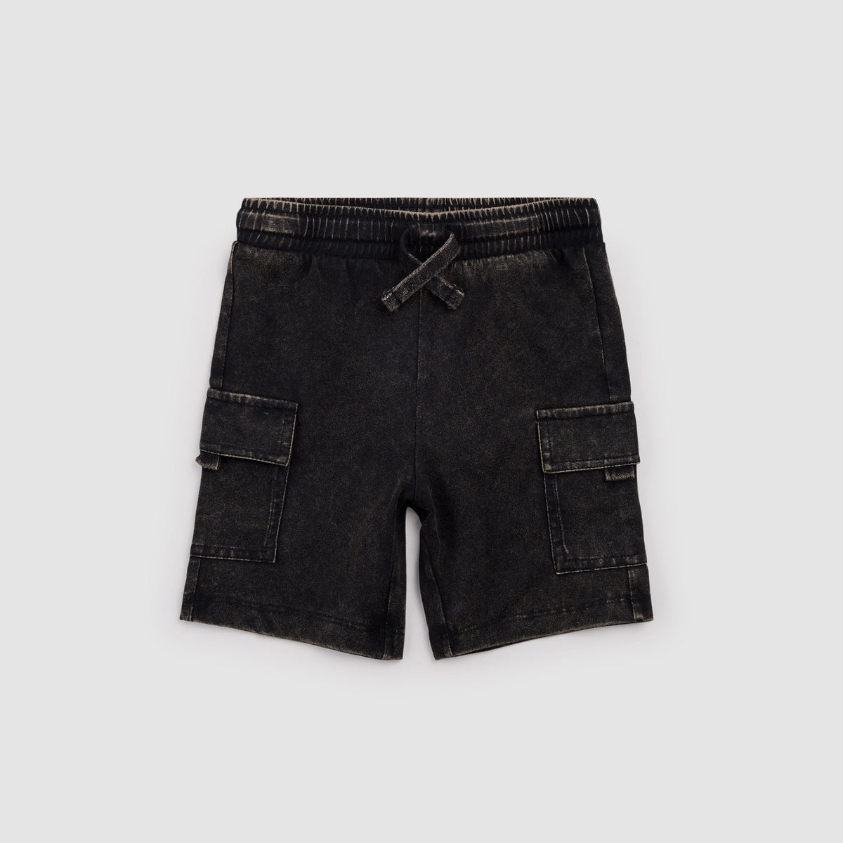 Black Cargo Shorts