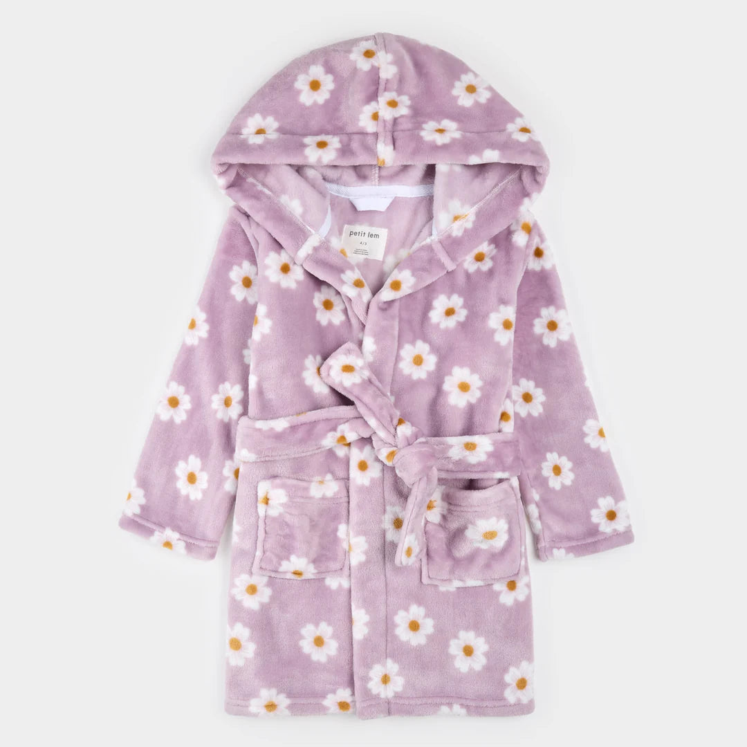 Plush Daisy Robe