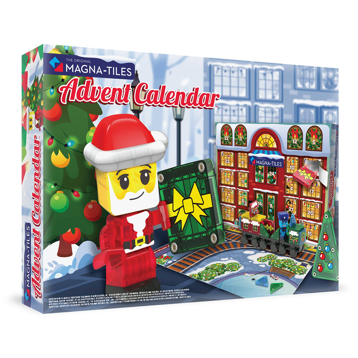 Magna-Tiles - MicroMAGS Advent Calendar 34 Piece Set: Default Title