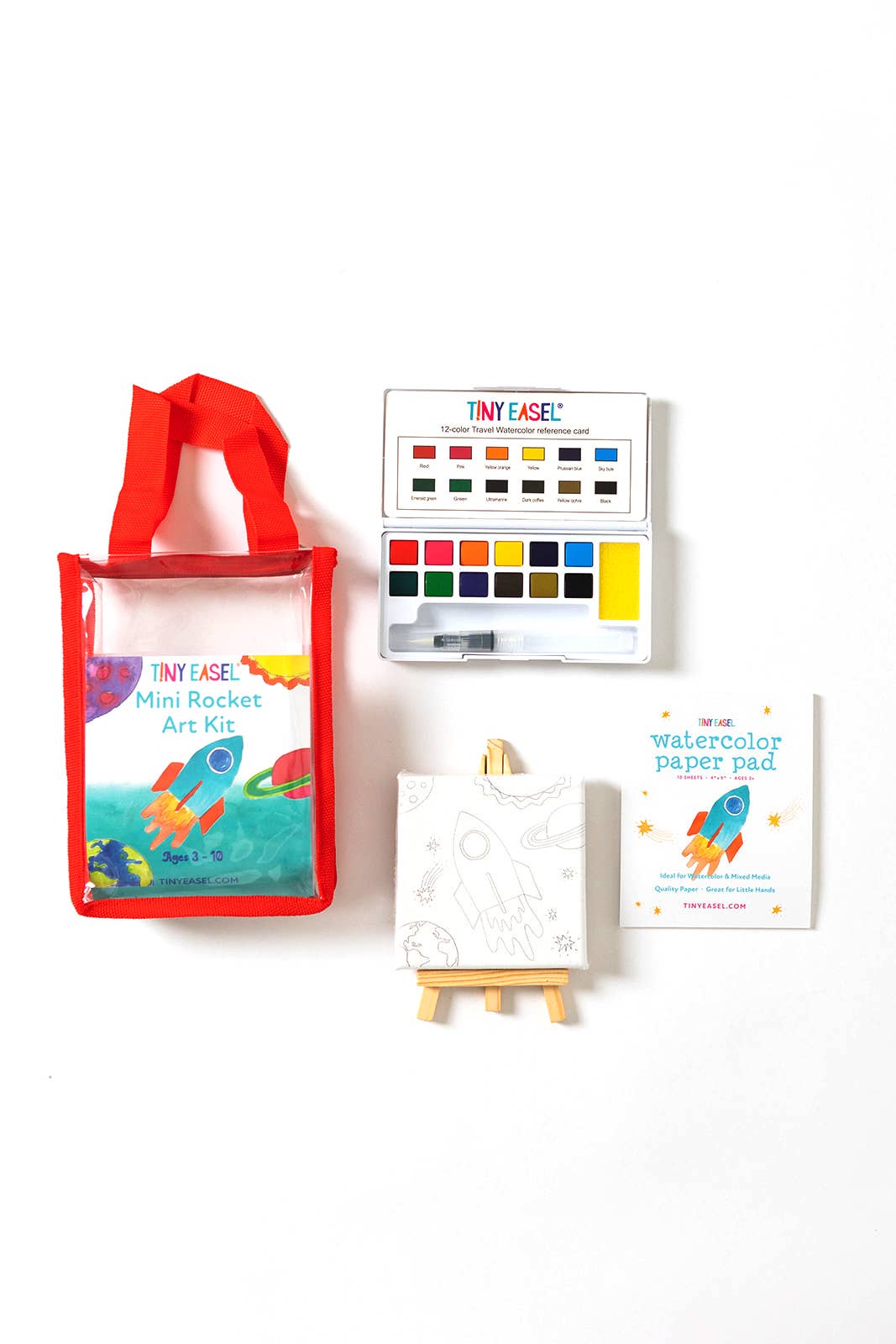 Tiny Easel - Mini Art Kits: Mini Lizard Art Kit