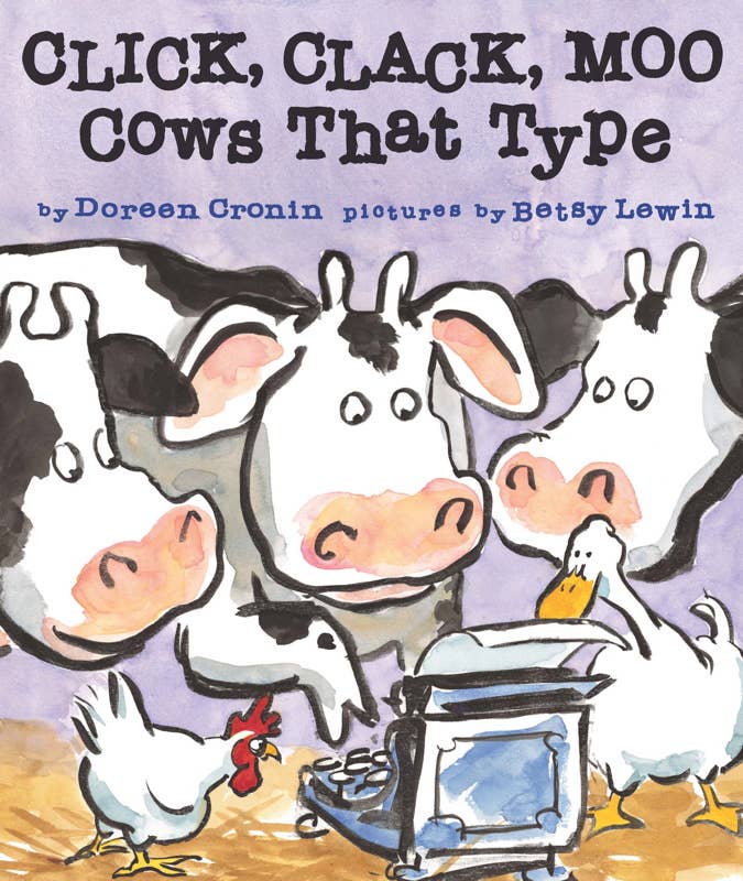 Simon & Schuster - Click, Clack, Moo by Doreen   Cronin: Board Books; 34 pages / English