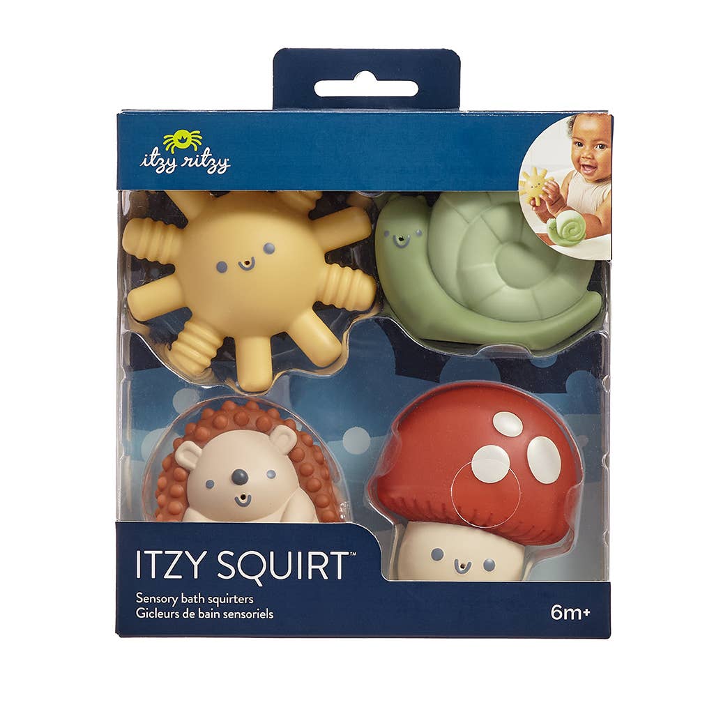 Itzy Squirt™ 4-pack of Soft Bath Toys