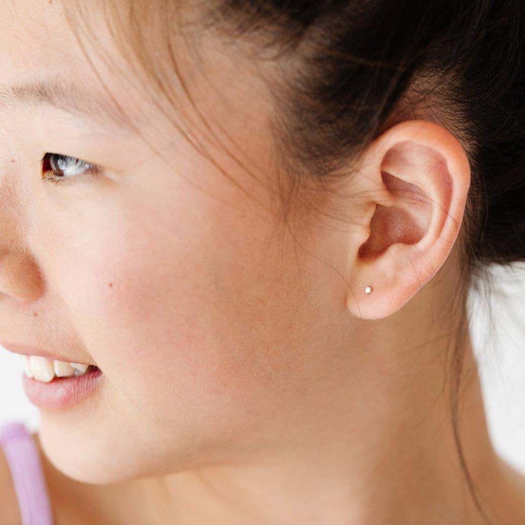 Mini Diamond Hypoallergenic Studs