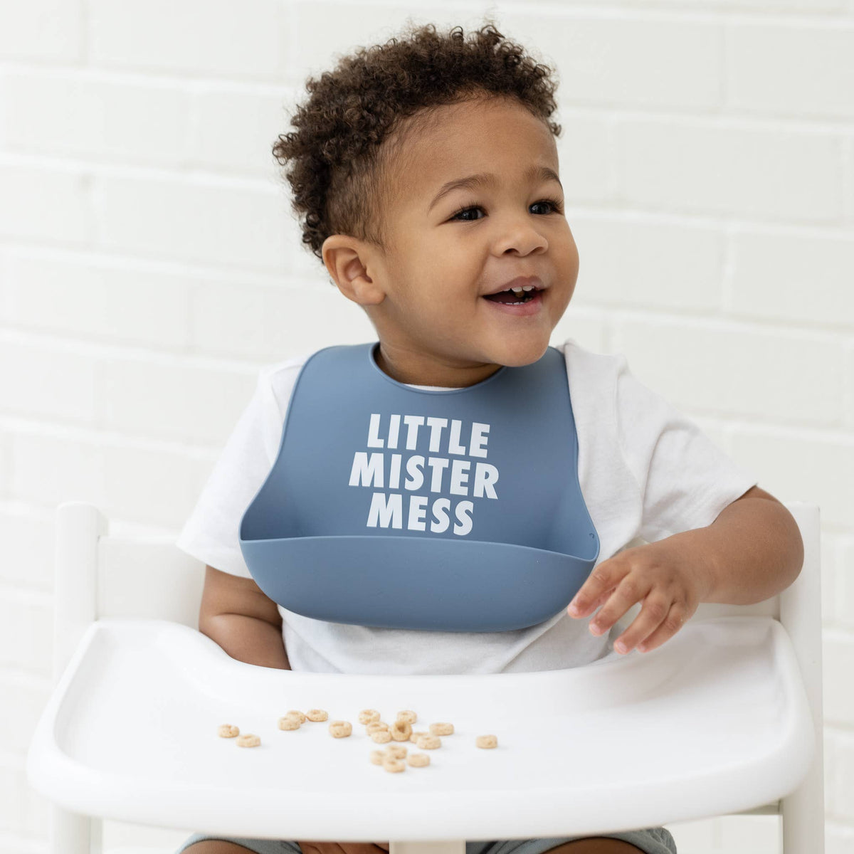 Bella Tunno - Little Mister Mess Wonder Bib: Blue