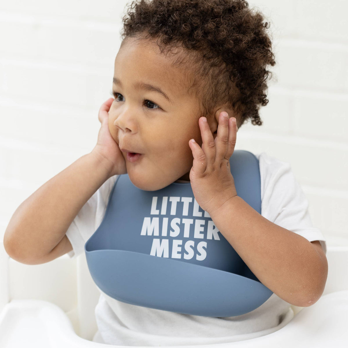 Bella Tunno - Little Mister Mess Wonder Bib: Blue