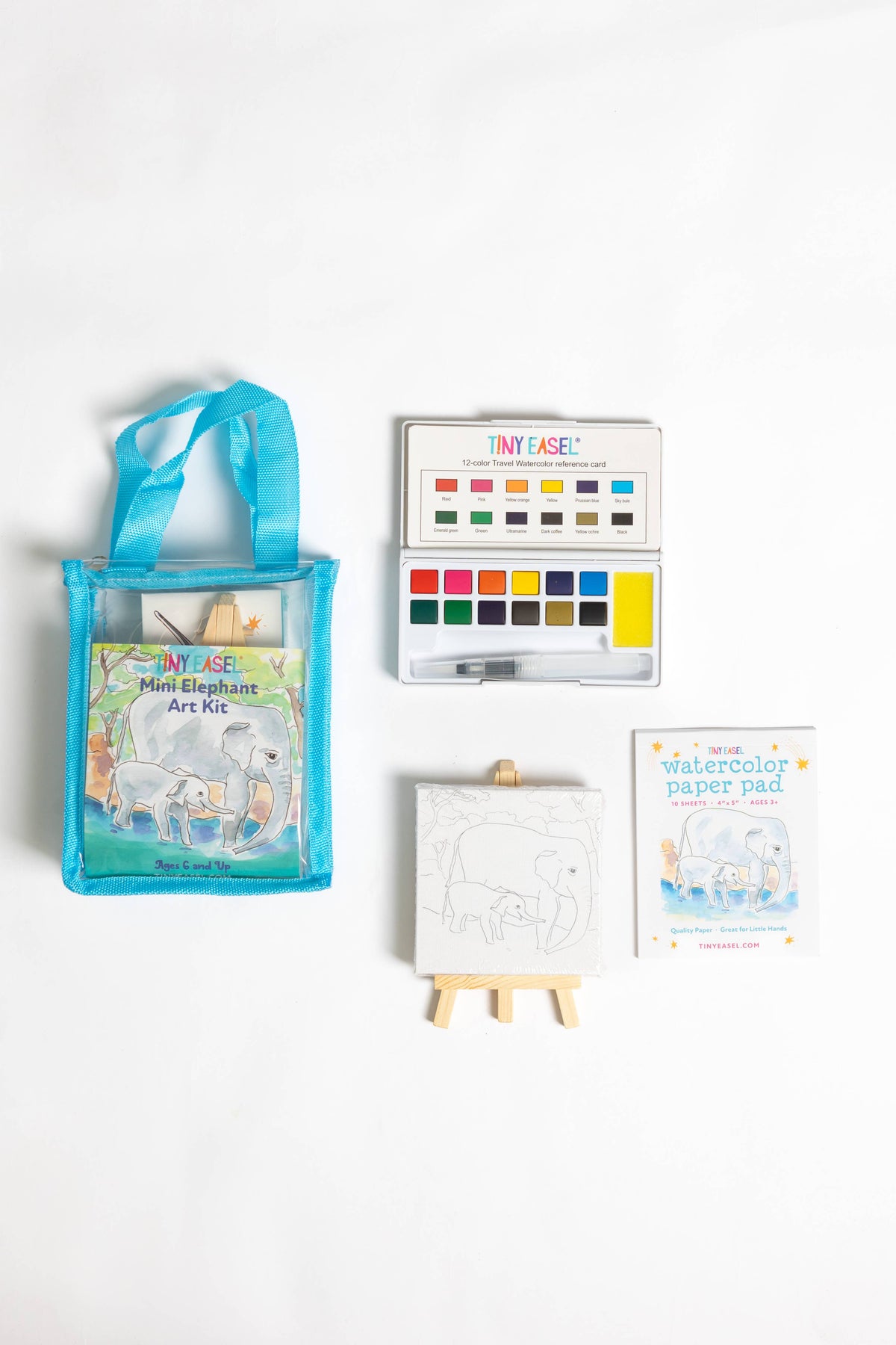 Tiny Easel - Mini Art Kits: Mini Lizard Art Kit
