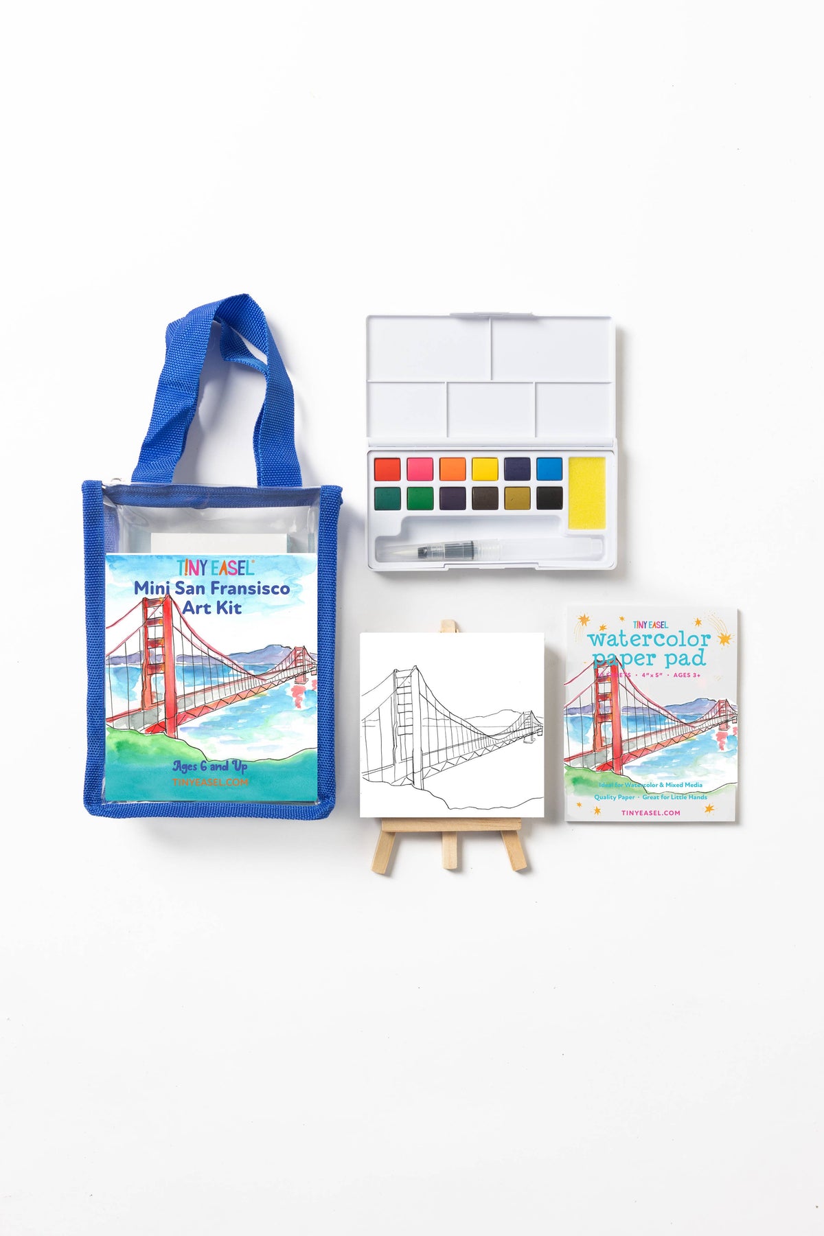 Tiny Easel - Mini Art Kits: Mini Lizard Art Kit