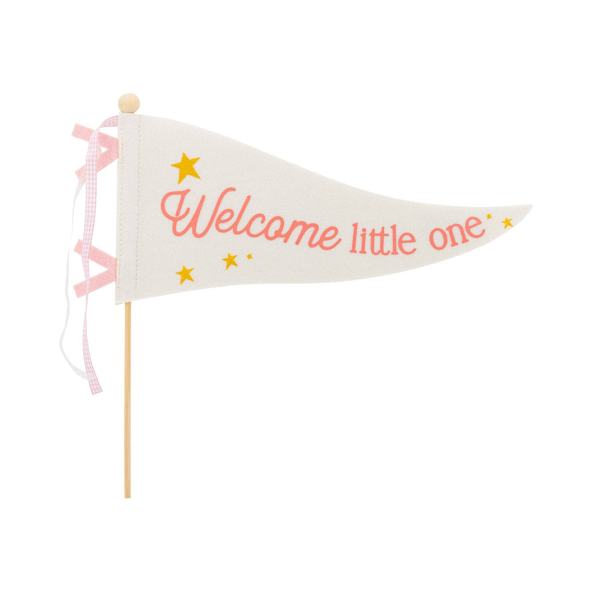 My Mind’s Eye - BAB1115 - Welcome Little One Pink Pennant