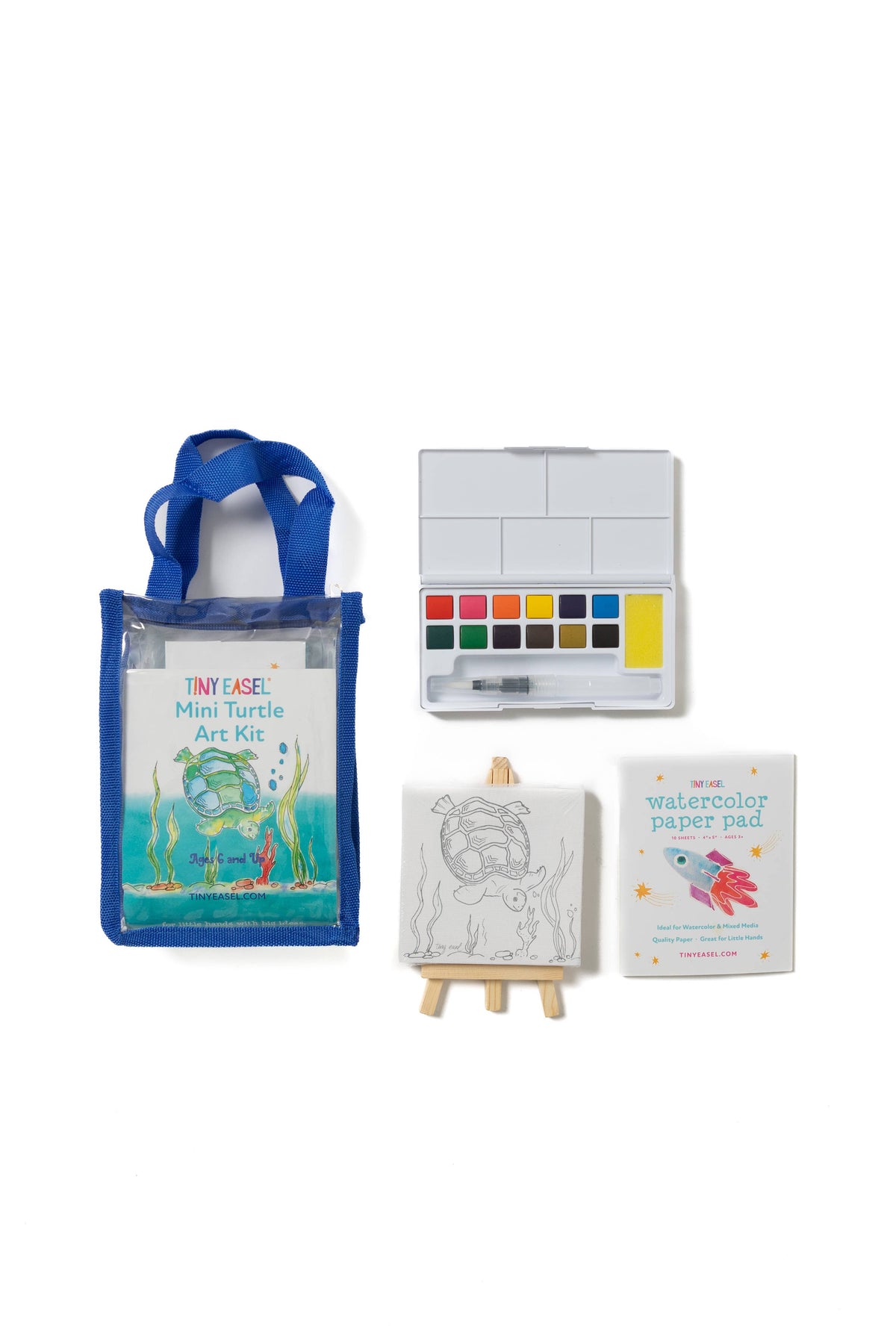 Tiny Easel - Mini Art Kits: Mini Lizard Art Kit