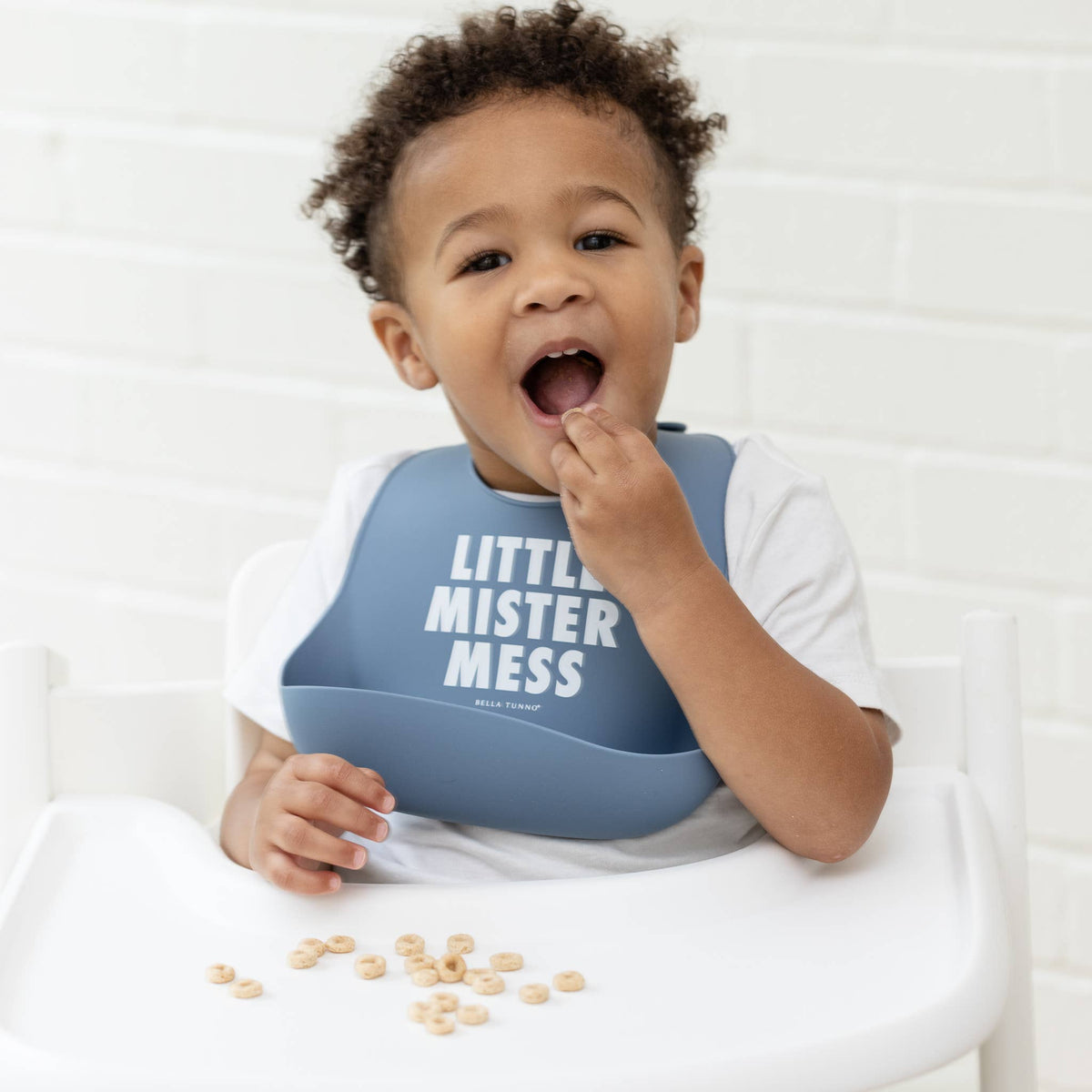 Bella Tunno - Little Mister Mess Wonder Bib: Blue