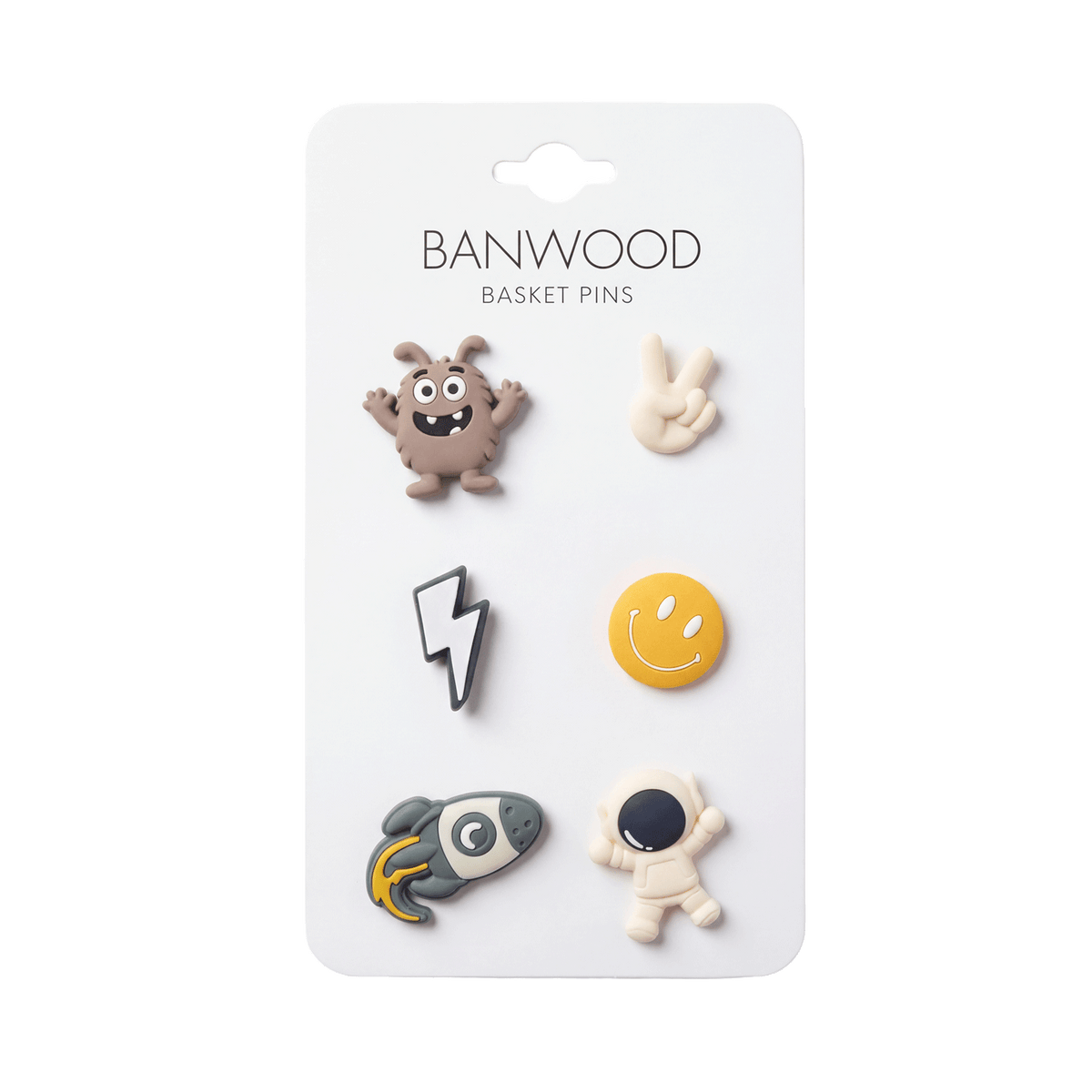 BANWOOD BASKET PINS - SPACE