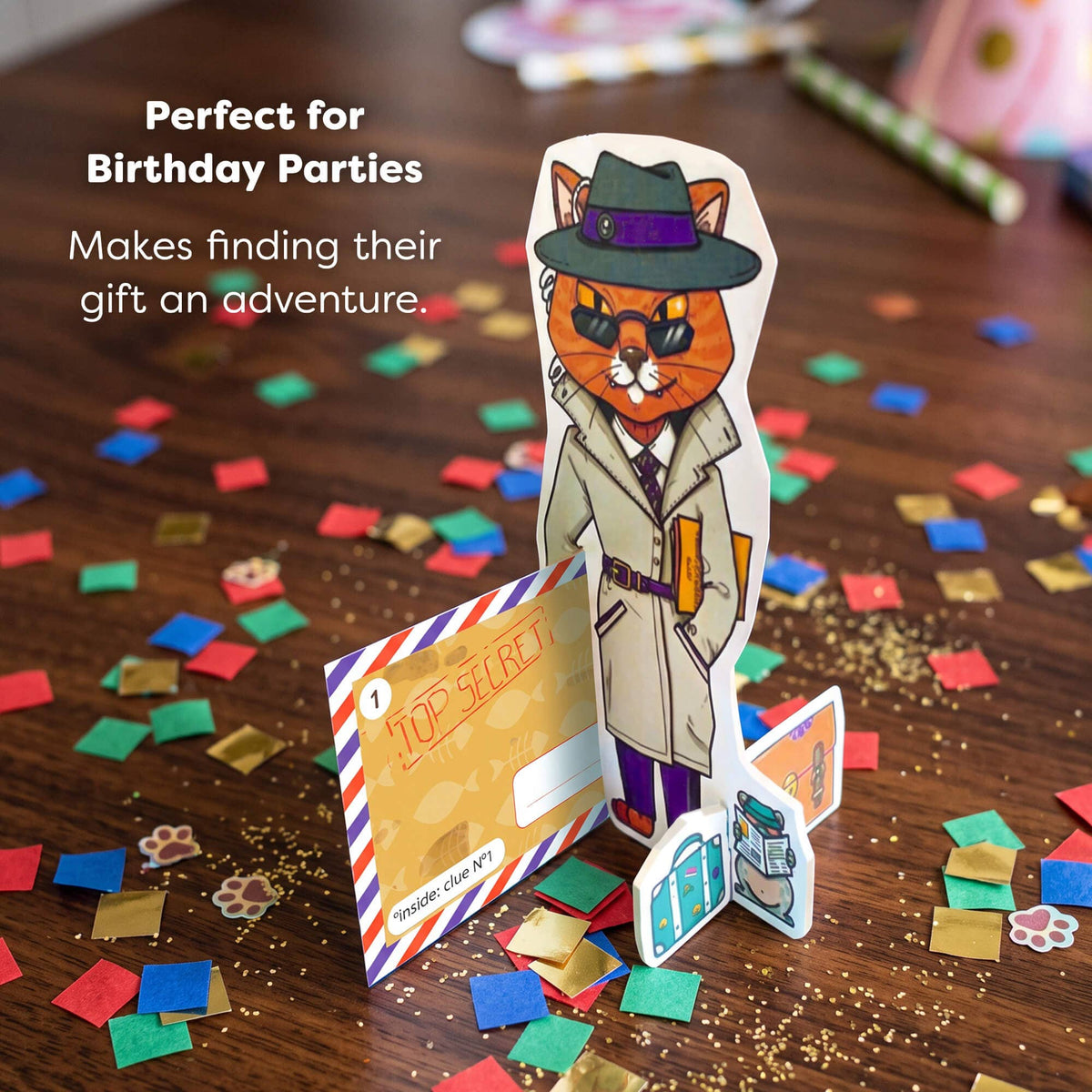 Secret Agent Treasure Hunt Party Game