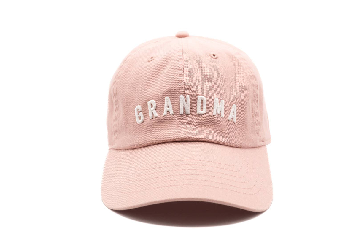 Dusty Rose Grandma Hat: Adult