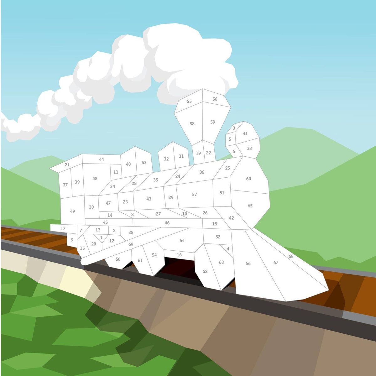 Hachette Book Group - Paint by Sticker Kids: Trucks, Trains & More