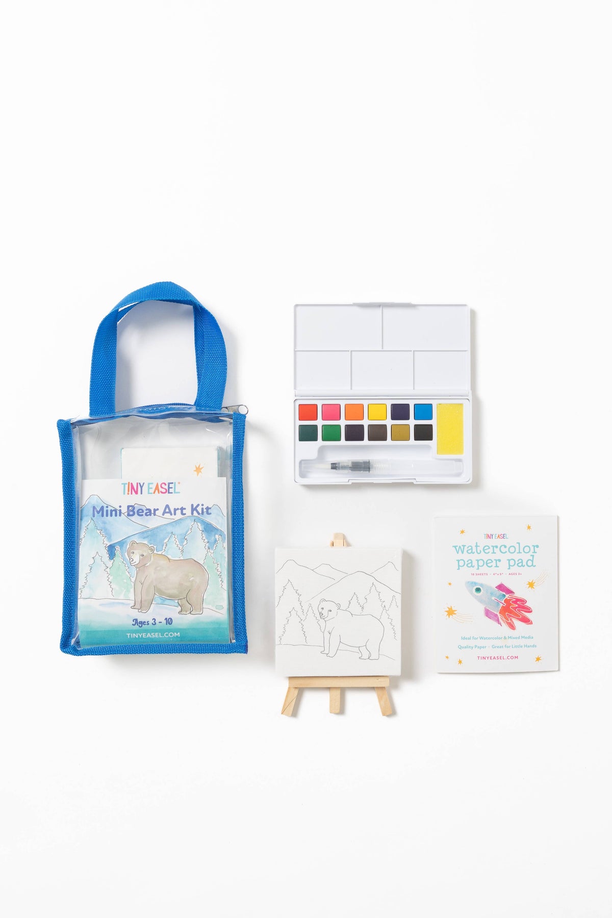 Tiny Easel - Mini Art Kits: Mini Lizard Art Kit