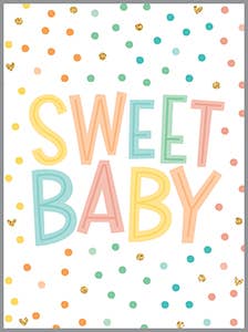 GINA B DESIGNS - Gift Enclosures - Sweet Baby Dots
