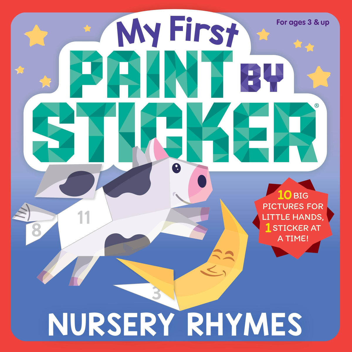 Hachette Book Group - My First Paint by Sticker: Nursery Rhymes: Sticker Book