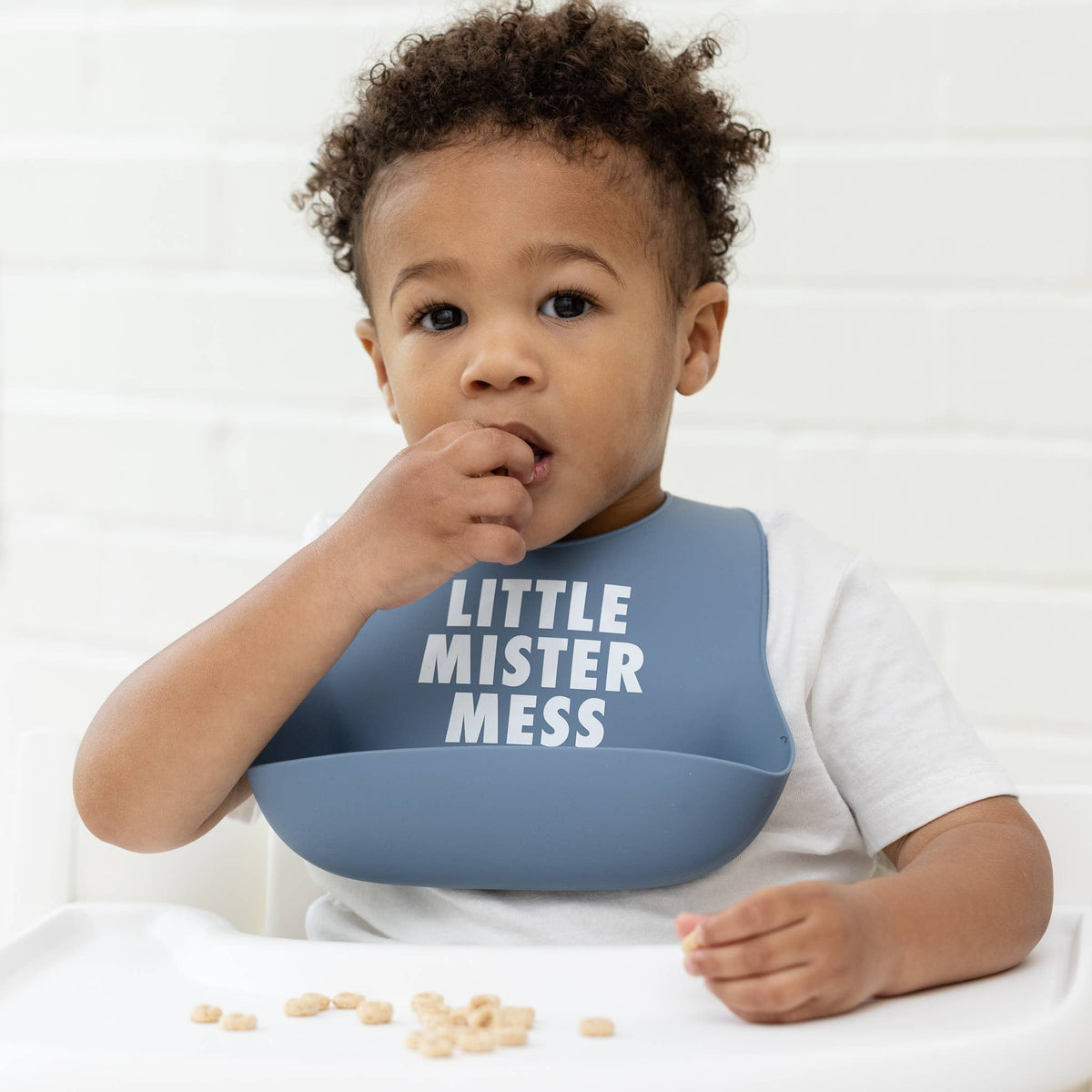 Bella Tunno - Little Mister Mess Wonder Bib: Blue