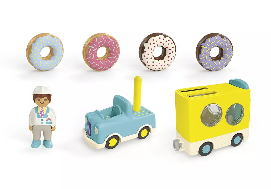 JUNIOR: Crazy Donut Truck with Stacking and Sorting