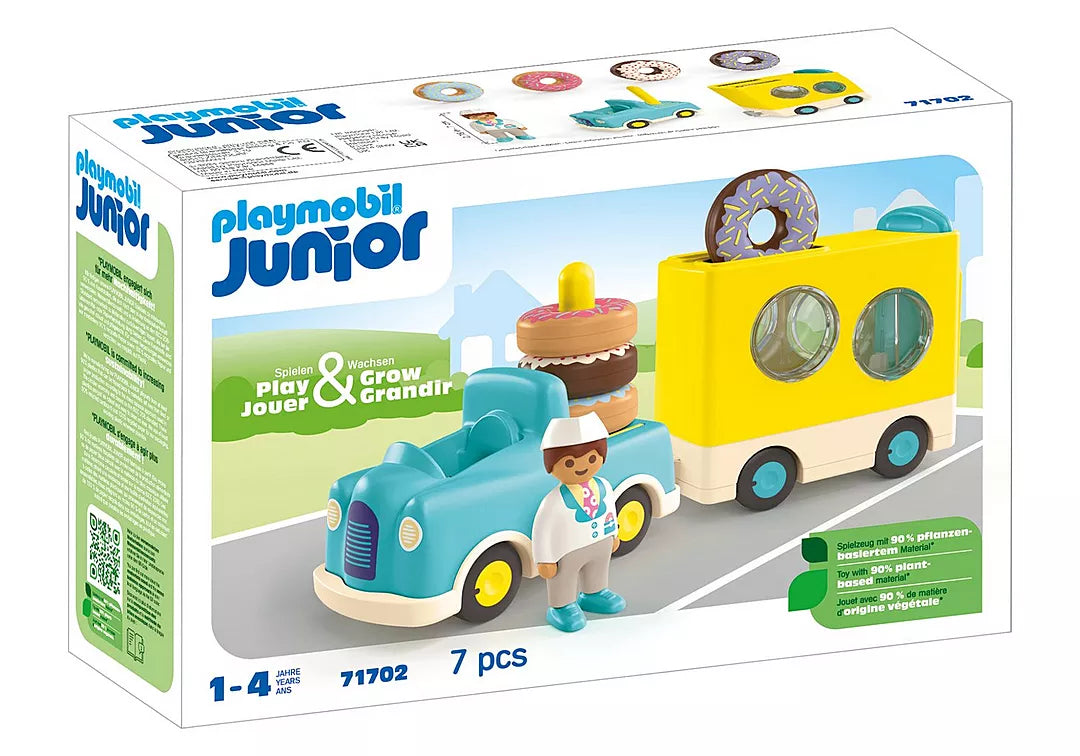 JUNIOR: Crazy Donut Truck with Stacking and Sorting