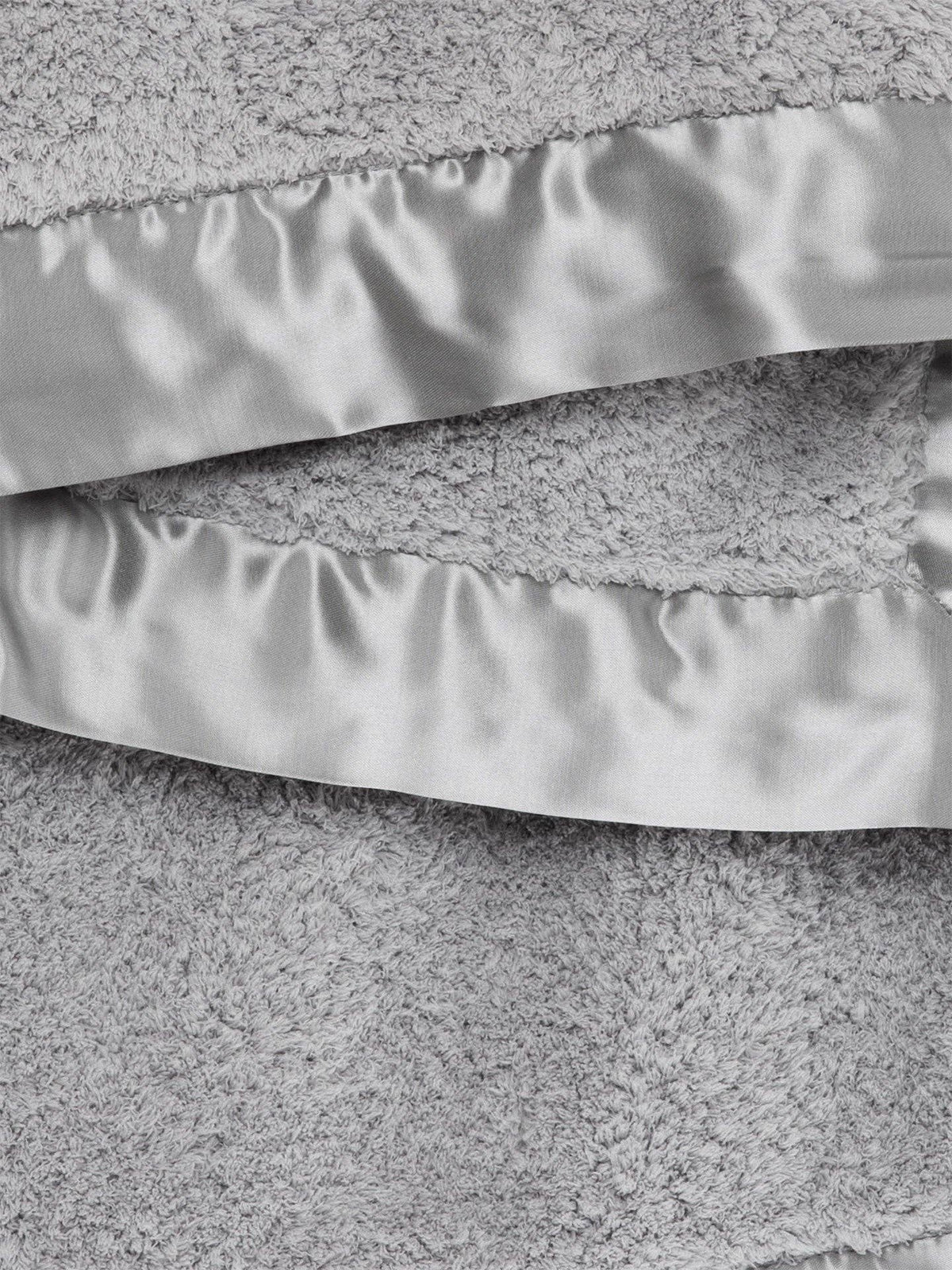 Little Giraffe - Chenille Baby Blanket: Unboxed / Silver