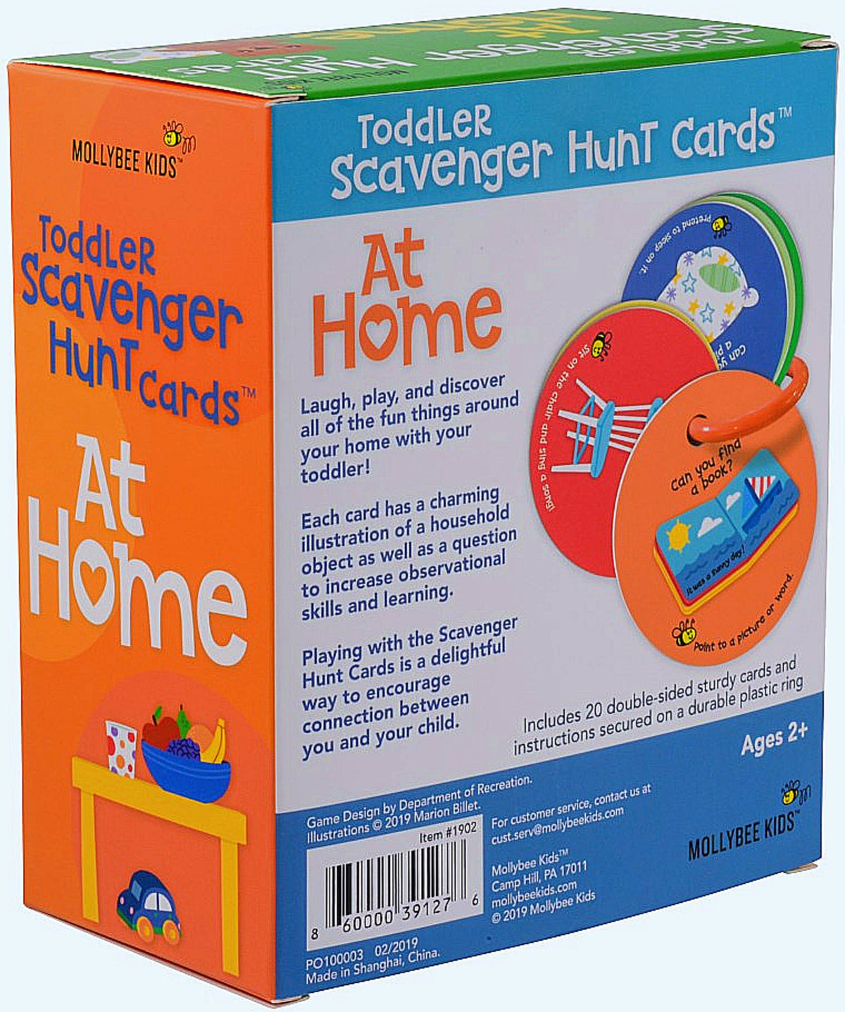 Toddler Scavenger Hunt Cards