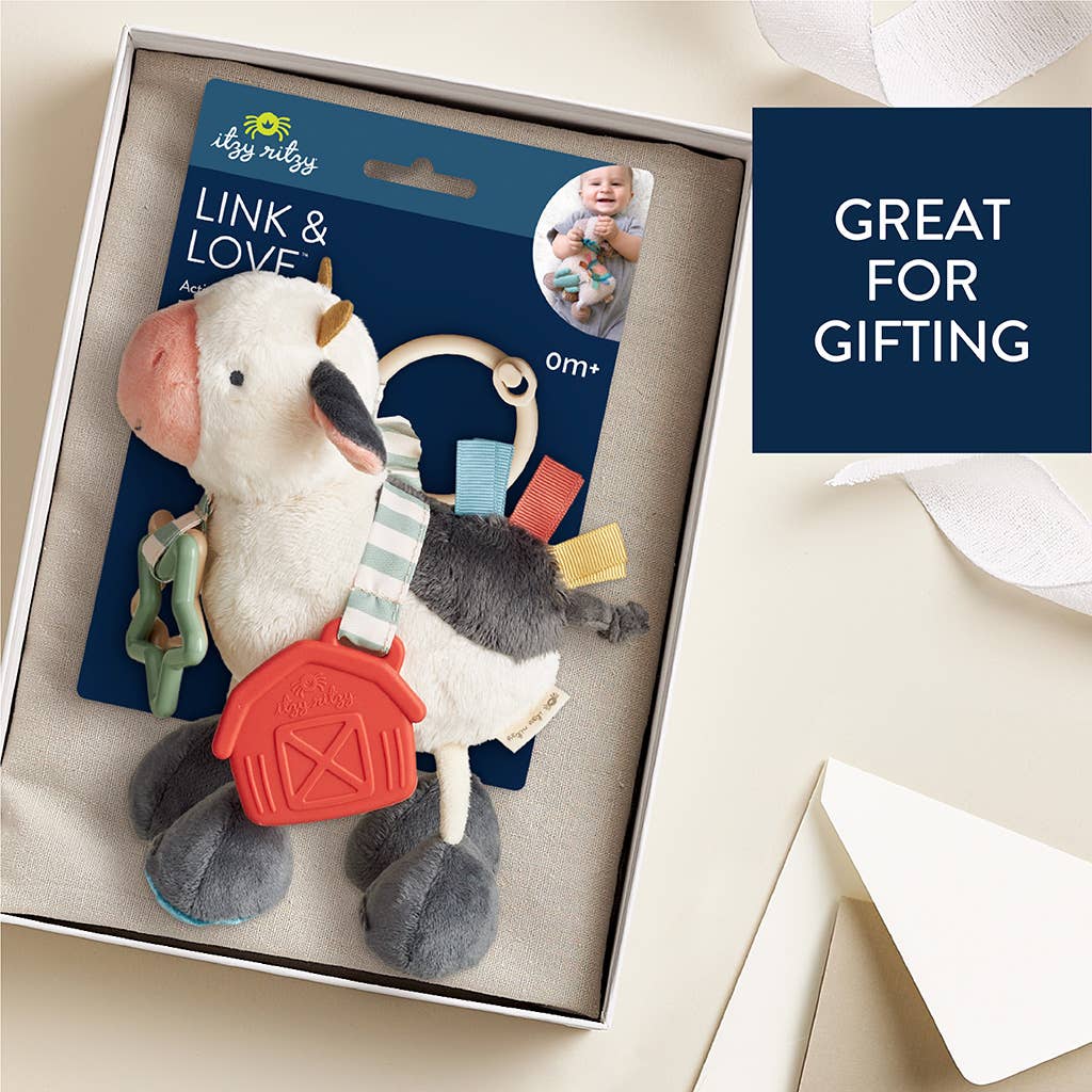 Cow Link &amp; Love Activity Plush