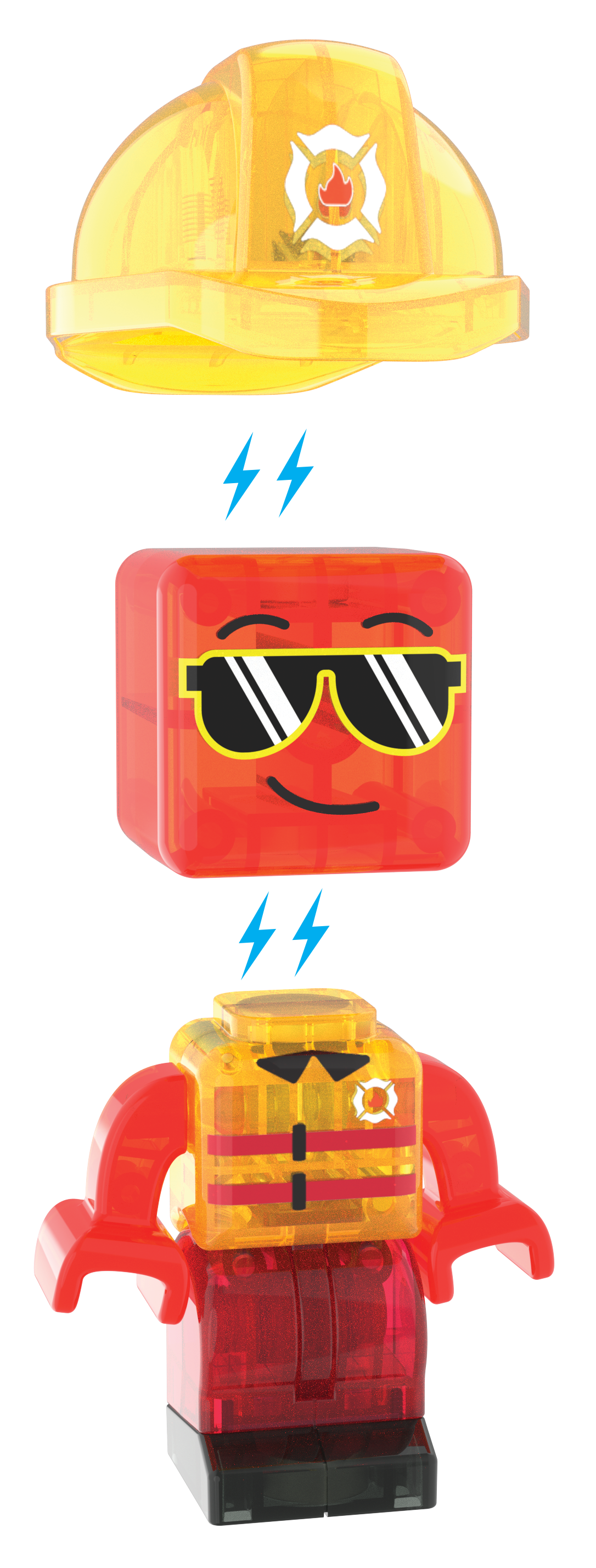 Magna-Tiles - Magna-Tiles Fire Rescue 27-Piece Set